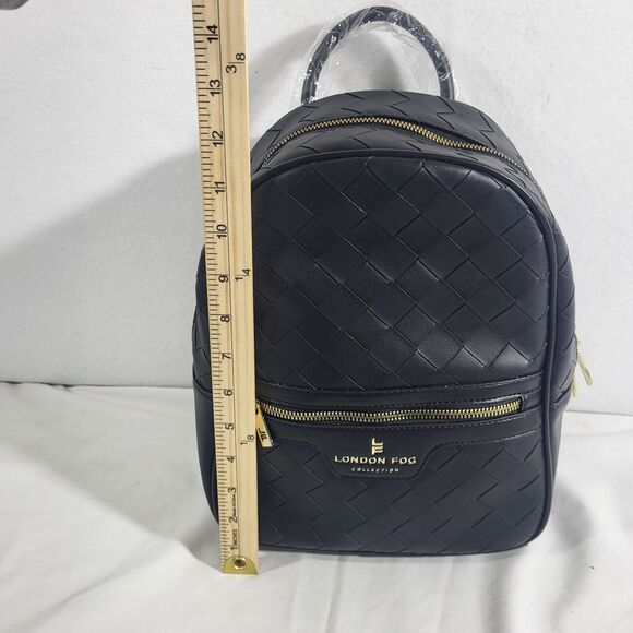 London Fog Black Back Pack  Purse New With Tags main image 11